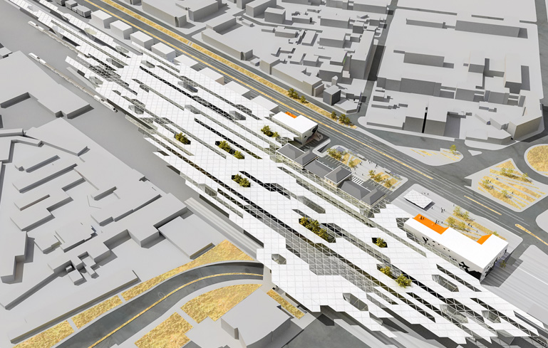 Reconstraction and exstension of the trainstation of Plovdiv
